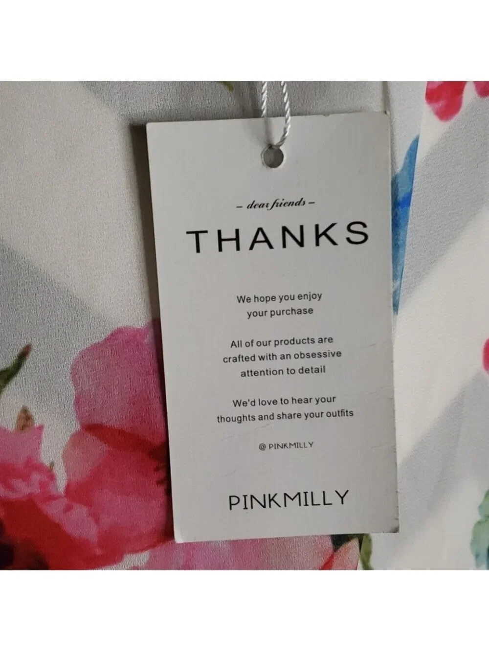 Pink Milly Floral Kimono Size Medium NWT
